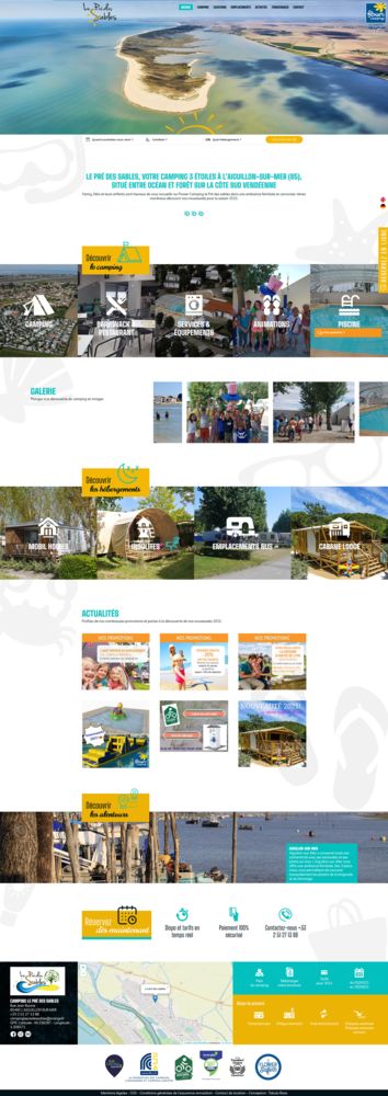 Camping le Pré des sables